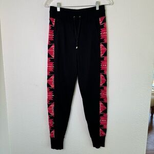 LAUREN RALPH LAUREN Southwestern-Inspired Joggers (black label)